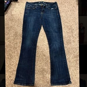American Eagle skinny kick jeans